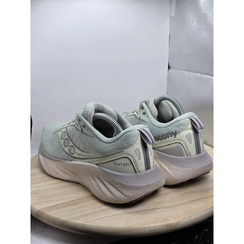 Womens Size 9.5 - Saucony Triumph 22 Vanilla White Running Shoes S10964-145 - Picture 7 of 9